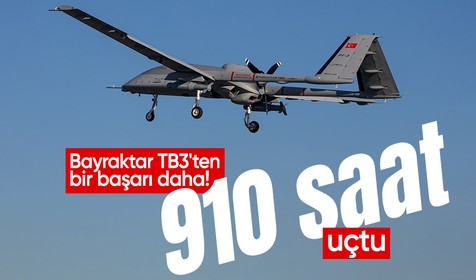 Bayraktar TB3'ten bir başarı daha! 11'inci sistem tanımlama testini de tamamladı
