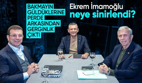 3'lü toplantının perde arkası ortaya çıktı! Ekrem İmamoğlu ile Mansur Yavaş arasında gerginlik