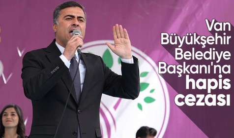 Van Büyükşehir Belediye Başkanı Abdullah Zeydan'a hapis cezası!