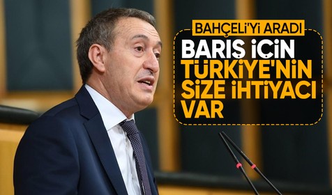 DEM Parti Eş Genel Başkanı Bakırhan'dan Bahçeli'ye telefon: Geçmiş olsun dileklerini iletti