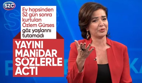 Gazeteci Özlem Gürses'in ev hapsi cezası kaldırıldı