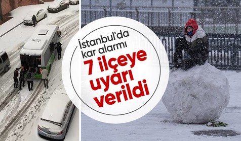 İstanbul'a kar yağışı devam edecek mi? 7 ilçeye sarı kodlu kar uyarısı | 12 Şubat hava durumu 2025