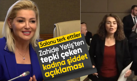Zahide Yetiş'in Meclis'te kadına yönelik şiddetle ilgili sözlerine tepki