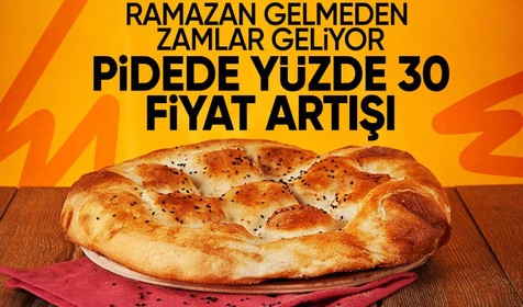 Ramazan öncesi fiyat artışı: Gıdadan pideye kadar zam yağmuru!