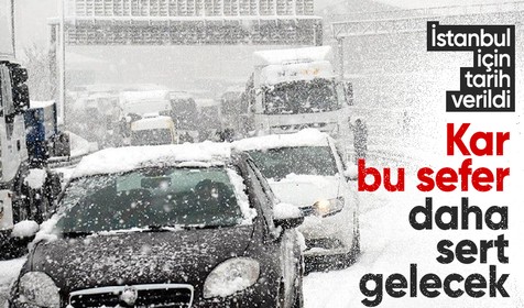 Kar bu sefer daha sert gelecek: İstanbul için tarih verildi