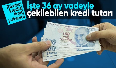 Tüketici kredilerinde limit değişti! 36 ay vadeyle 125 bin TL'lik kredi fırsatı