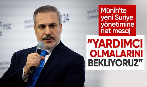 Bakan Fidan'dan Suriye'nin yeni yönetimine: PKK/YPG'den kurtulmamıza yardımcı olmalılar