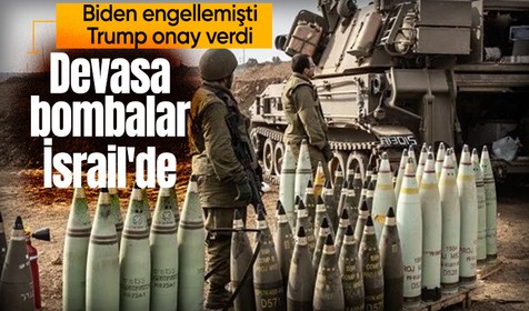 Biden engellemişti, Trump onay verdi: Devasa bombalar İsrail'de