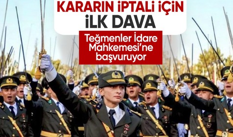 TSK'dan ihraç edilen teğmenler için ilk hukuk mücadelesi başladı
