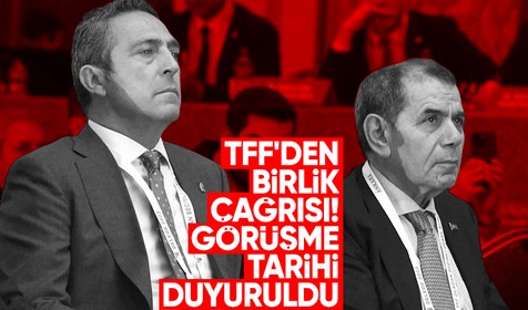 Riva'da büyük buluşma: TFF, Galatasaray - Fenerbahçe görüşmesini duyurdu