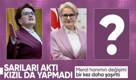 Aktif siyaseti bırakan Meral Akşener'den görülmemiş değişim! Saçlarını boyatmadı, ev haliyle görüldü