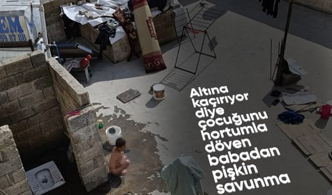 Çocuğunu hortumla döven babanın ifadesi ortaya çıktı