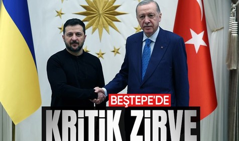 Cumhurbaşkanı Erdoğan - Zelenski görüşmesi başladı