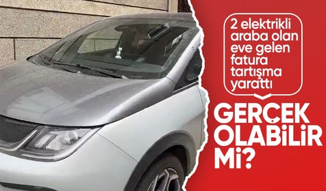 2 elektrikli araba olan eve gelen elektrik faturası şoke etti! Gerçek olabilir mi?