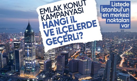 Emlak Konut'tan orta gelirliye peşinatsız konut kampanyası! İstanbul, İzmir, Balıkesir... Projelerin dahil olduğu iller belli oldu