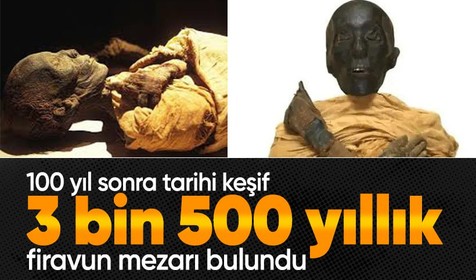 Mısır'da 3 bin 500 yıllık kral mezarı bulundu! En son 100 yıl önce...