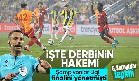 Dev derbiyi Sloven hakem Slavko Vinčić yönetecek: Galatasaray karara tepkili!