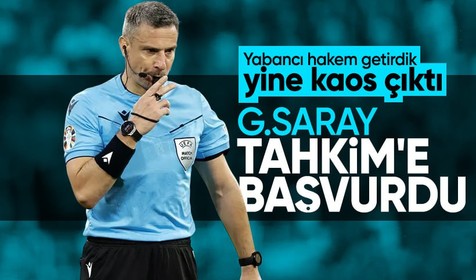 Galatasaray'dan yabancı hakem itirazı: Tahkim Kurulu'na başvuruldu!