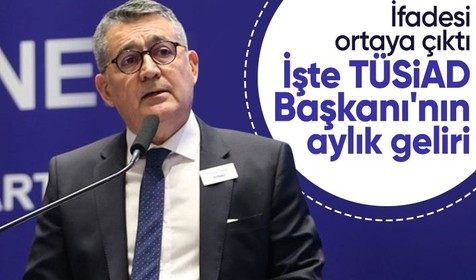 TÜSİAD Başkanı Orhan Turan'ın ifadesi çıktı: Aylık gelirim 1 milyon TL