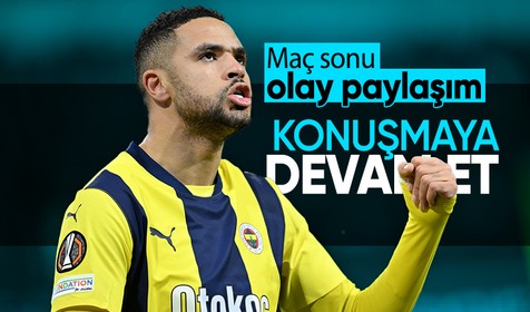En-Nesyri'den olay paylaşım: Konuşmaya devam et
