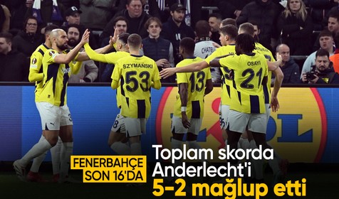 Fenerbahçe, UEFA Avrupa Ligi'nde son 16'da