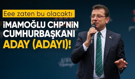 İmamoğlu resmi olarak açıkladı: Adaylık başvurusunu duyurdu!