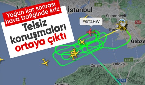 Sabiha Gökçen’de kar kabusu: Uçaklar havada tur attı! Yakıt krizi yaşandı