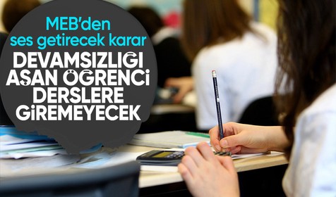 MEB’den ses getirecek değişim: Devamsızlık süresini aşan öğrenciler derslere katılamayacak