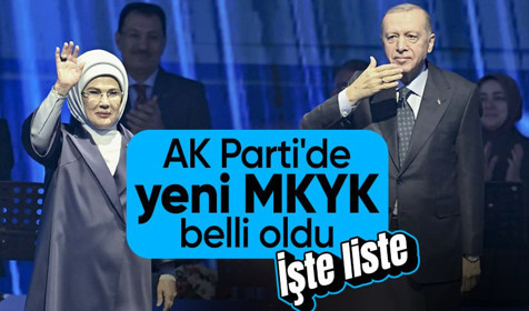 AK Parti'de yeni MKYK belli oldu: İşte liste