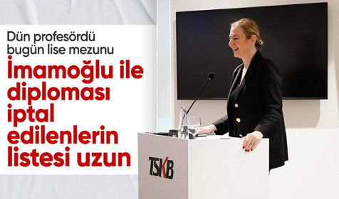 Dün profesördü, bugün lise mezunu! Ekrem İmamoğlu ile diploması iptal edilenlerin listesi uzun