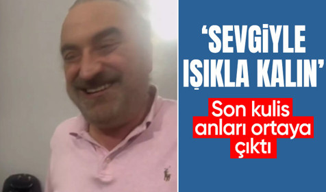 Konak, konserden hemen önce kuliste görüntülemiş: "Sevgi ve ışıkla kalın"
