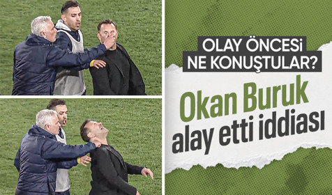 Burun sıkma olayından önce Mourinho ile Okan Buruk ne konuştu?