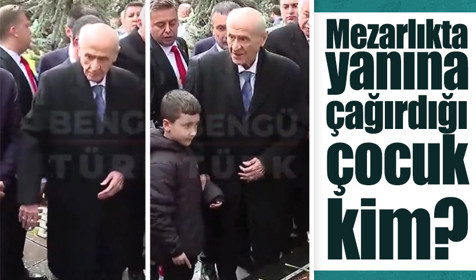 Devlet Bahçeli 2 ay sonra görüntülendi! Yanına çağırdığı çocuk bakın kim çıktı