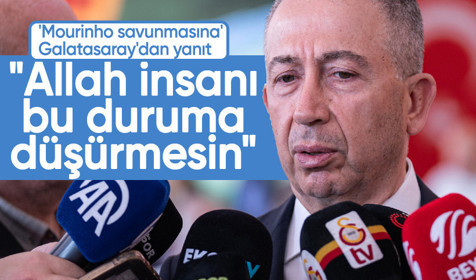 Fenerbahçe'nin 'Mourinho savunmasına' Galatasaray'dan yanıt: "Allah insanı bu duruma düşürmesin"