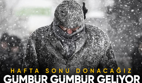 Hafta sonuna dikkat: Kar, sağanak, soğuk hava geliyor