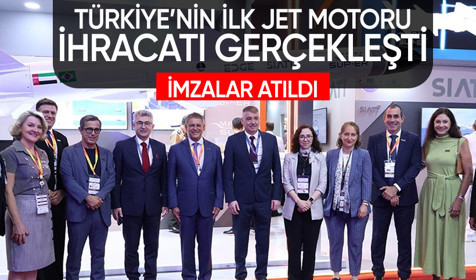 Türk savunma sanayisinden ilk jet motoru ihracatı gerçekleşti
