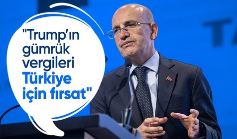 Bakan Mehmet Şimşek'ten vergi açıklaması: Trump’ın gümrük vergileri Türkiye için fırsat
