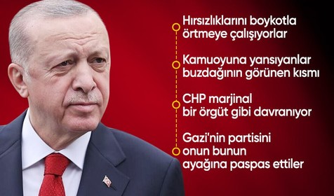 Cumhurbaşkanı Erdoğan: Ortaya çıkanlar ortaya çıkacakların habercisidir!