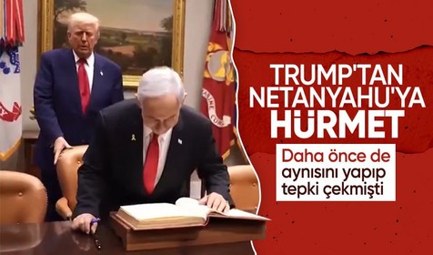 Trump bir kez daha Netanyahu'nun koltuğunu tuttu