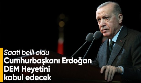 Cumhurbaşkanı Erdoğan - DEM Parti görüşmesinin detayları belli oldu