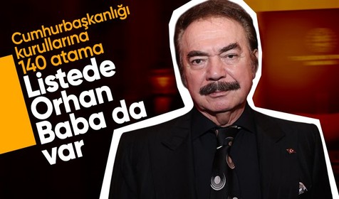 Cumhurbaşkanlığı kurullarına 140 atama: Listede Orhan Gencebay da var