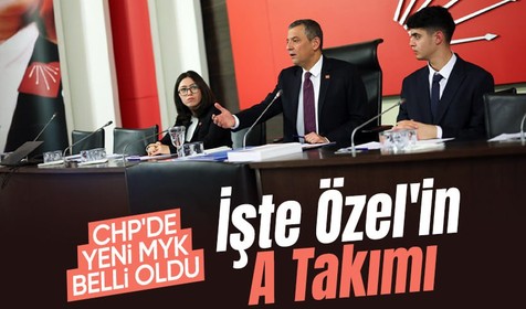 CHP'de yeni MYK belli oldu