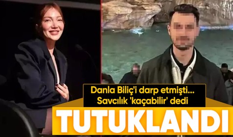 Danla Biliç'i darp eden eski sevgilisi Berk Çetin tutuklandı
