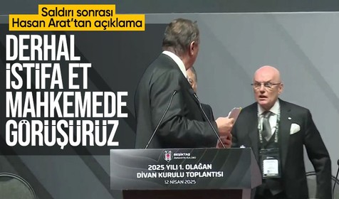 Yumruklu saldırı sonrası Hasan Arat'tan ilk açıklama: Derhal istifa etmeli