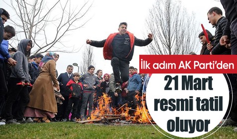 AK Parti'den Nevruz Günü'nün tatil edilmesi için yasa teklifi