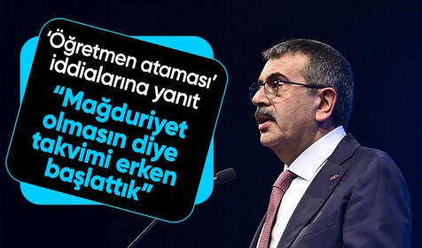 Bakan Tekin'den eleştirilere cevap: Yer değiştirme takvimi erkene alındı