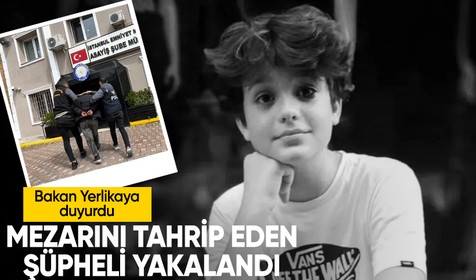 Bakan Yerlikaya: Minguzzi'nin mezarını tahrip eden şüpheli yakalandı