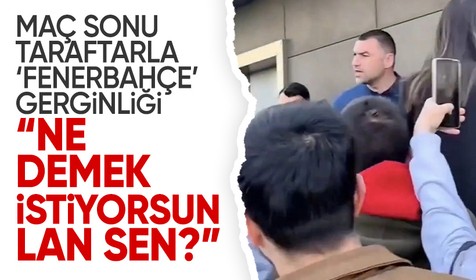 Burak Yılmaz taraftarla gerginlik yaşadı: Nasıl konuşuyorsun lan sen?