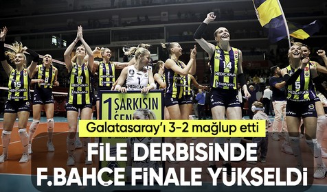 Fenerbahçe, Galatasaray'ı 3-2 mağlup etti