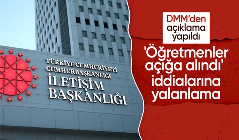 'Öğretmenler açığa alındı' iddialarına DMM'den yalanlama